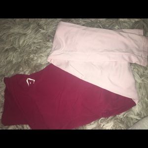 Gymshark two tone leggings.